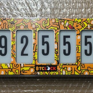 BTClock BitPopArt edition